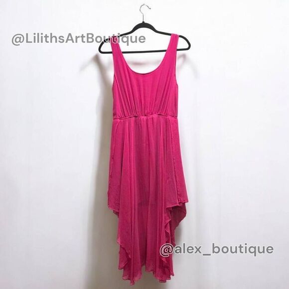 Renn Sheer Ruffle Midi Dress(C040)-Size M for Women - Picture 5 of 12